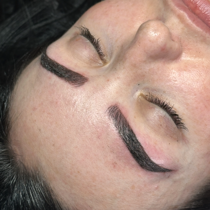 Combination brows - Ombré and Microblading